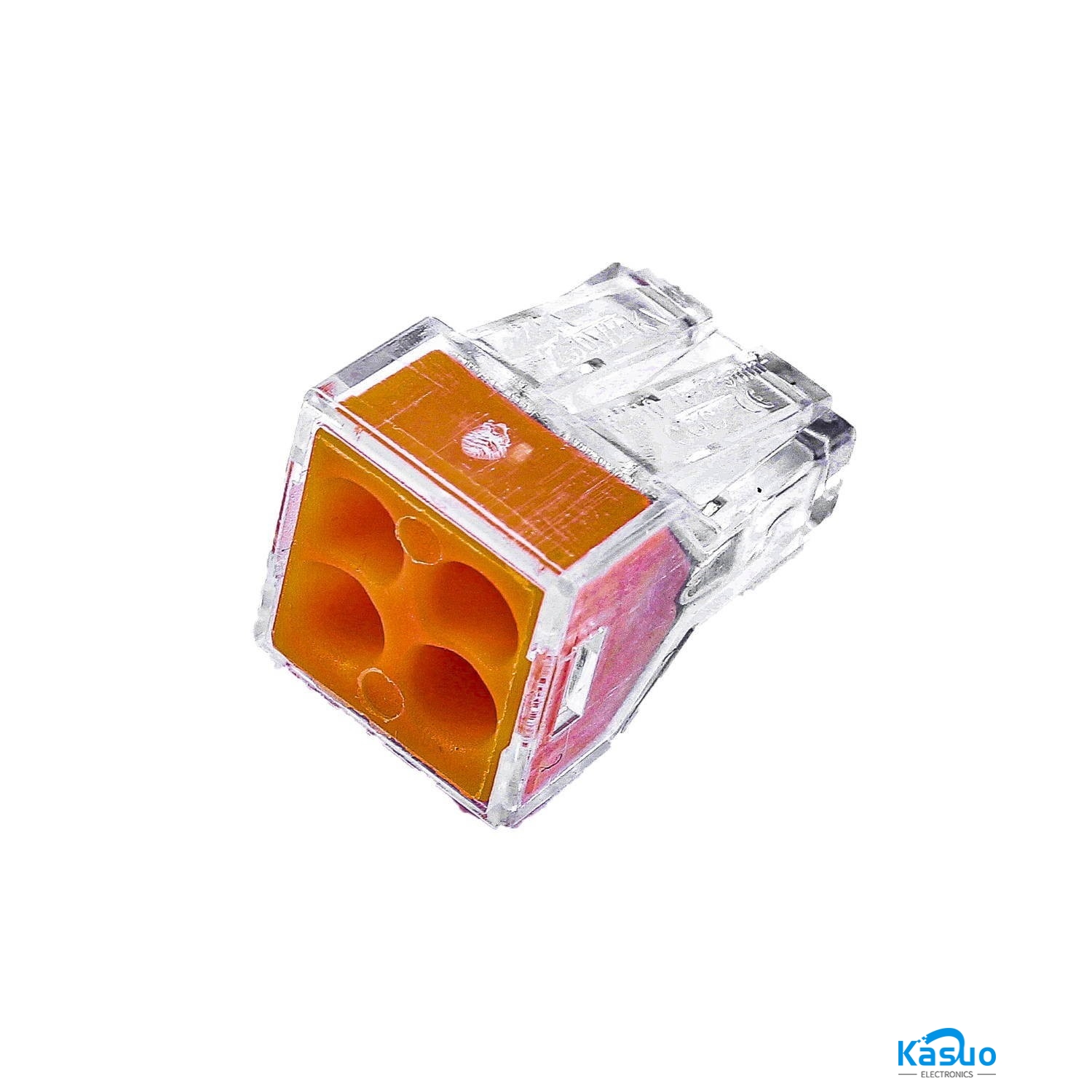 PCT-104 Push Wire Connector - 4-Pin Conductor